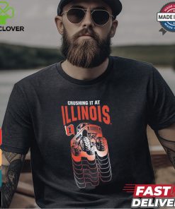 Illinois Fighting Illini Colosseum Toddler Crushing It T Shirt