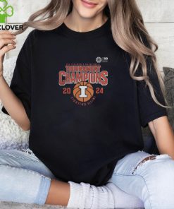 Illinois Fighting Illini Fanatics Branded 2024 Big Ten Men's Basketball Conference Tournament Champions T Shirt