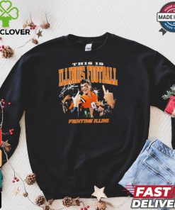 Illinois Fighting Illini Luke Altmeyer this is Illinois Football signature shirt
