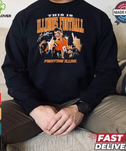 Illinois Fighting Illini Luke Altmeyer this is Illinois Football signature shirt