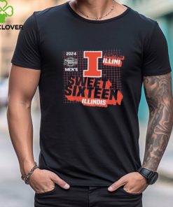 Illinois Fighting Illini Men’S Basketball Sweet Sixteen T Shirt