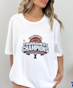 Illinois Fighting Illini Men’s Basketball Big Tournament Champions 2024 Shirt