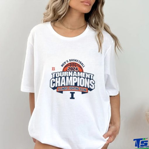 Illinois Fighting Illini Men’s Basketball Big Tournament Champions 2024 Shirt