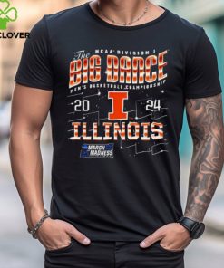 Illinois Fighting Illini Ncaa Division I The Big Dance Men'S Basketball Championship 2024 Shirts