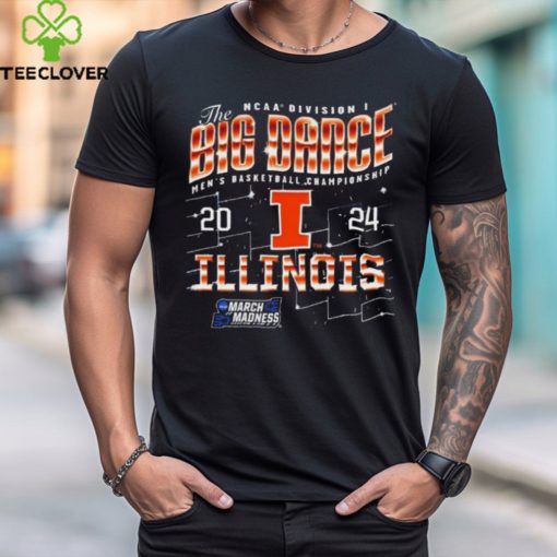 Illinois Fighting Illini Ncaa Division I The Big Dance Men'S Basketball Championship 2024 Shirts