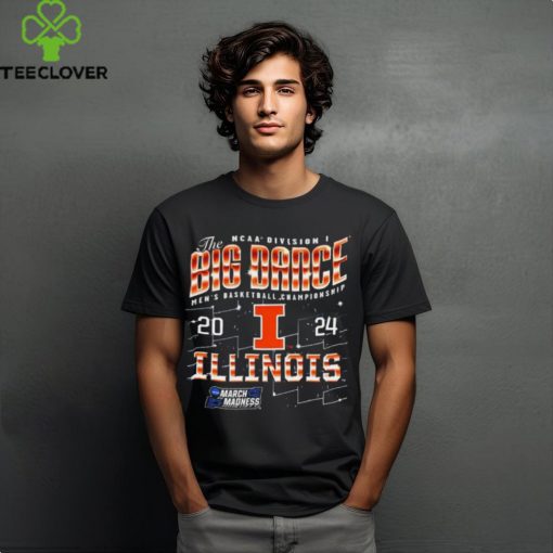 Illinois Fighting Illini Ncaa Division I The Big Dance Men'S Basketball Championship 2024 Shirts