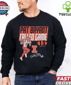 Illinois Fighting Illini Pat Bryant Called Game #13 signature shirt