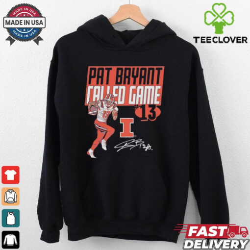 Illinois Fighting Illini Pat Bryant Called Game #13 signature shirt