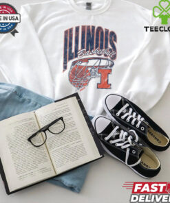 Illinois Fighting Illini Script Swish T Shirt