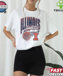 Illinois Fighting Illini Script Swish T Shirt