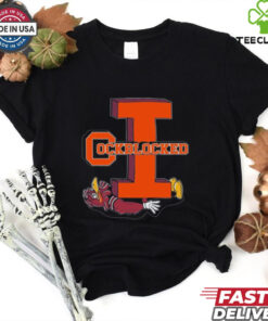 Illinois Fighting Illini South Carolina Gamecocks Football Cockblocked Shirt