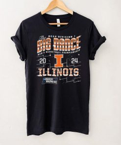 Illinois Fighting Illini The Big Dance NCAA Division Men’s Basketball Championship 2024 Shirt