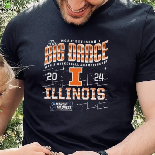 Illinois Fighting Illini The Big Dance NCAA Division Men’s Basketball Championship 2024 Shirt