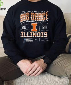 Illinois Fighting Illini The Big Dance NCAA Division Men’s Basketball Championship 2024 Shirt