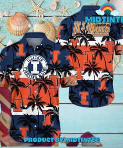 Illinois Fighting Illini Trending Summer Hawaiian Shirt