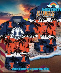 Illinois Fighting Illini Trending Summer Hawaiian Shirt