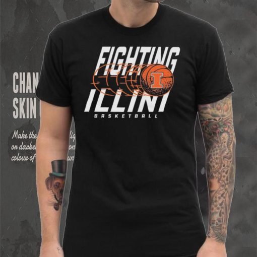 Illinois Fighting Illini basketball logo hoodie, sweater, longsleeve, shirt v-neck, t-shirt