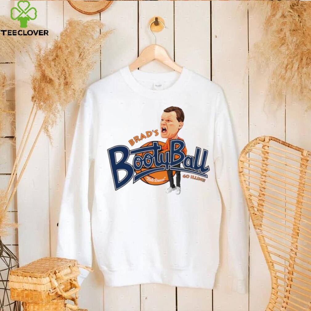 Illinois Fighting Illini coach Brad Underwood booty Ball let’s dance go shirt Illinois Fighting Illini coach Brad Underwood booty Ball let’s dance go shirt