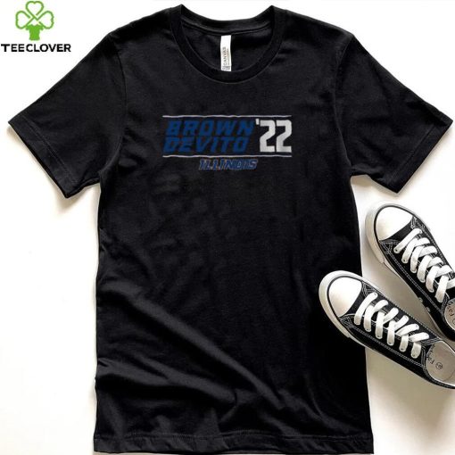 Illinois Football Brown Devito ’22 Shirt