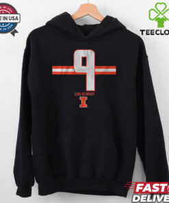 Illinois Football Luke Altmyer Number Stripe Shirt