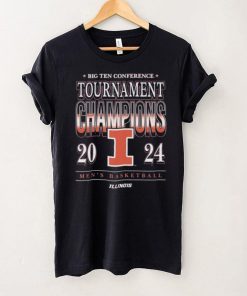 Illinois MBB 2024 Big 10 Conference Tournament Champions Shirt