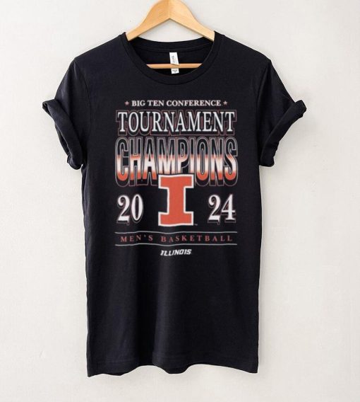 Illinois MBB 2024 Big 10 Conference Tournament Champions Shirt