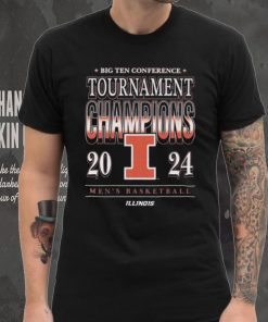 Illinois MBB 2024 Big 10 Conference Tournament Champions Shirt