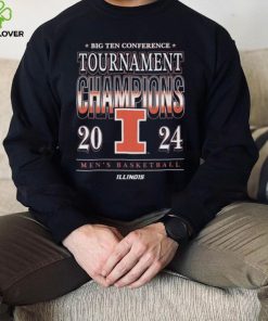 Illinois MBB 2024 Big 10 Conference Tournament Champions Shirt