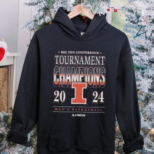 Illinois MBB 2024 Big 10 Conference Tournament Champions Shirt