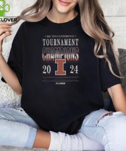 Illinois Mbb 2024 Conference Tournament Champions Streetwear T Shirt