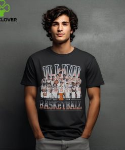 Illinois Men’S Basketball 23 24 Team T Shirt