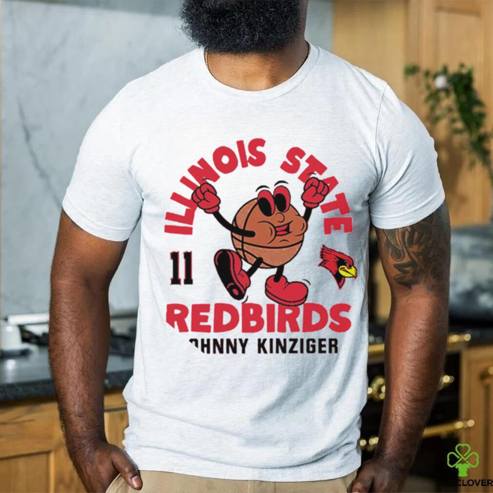 Illinois State Redbirds 11 Johnny Kinziger funny shirt Illinois State Redbirds 11 Johnny Kinziger funny shirt