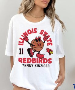 Illinois State Redbirds 11 Johnny Kinziger funny shirt 2 Illinois State Redbirds 11 Johnny Kinziger funny shirt