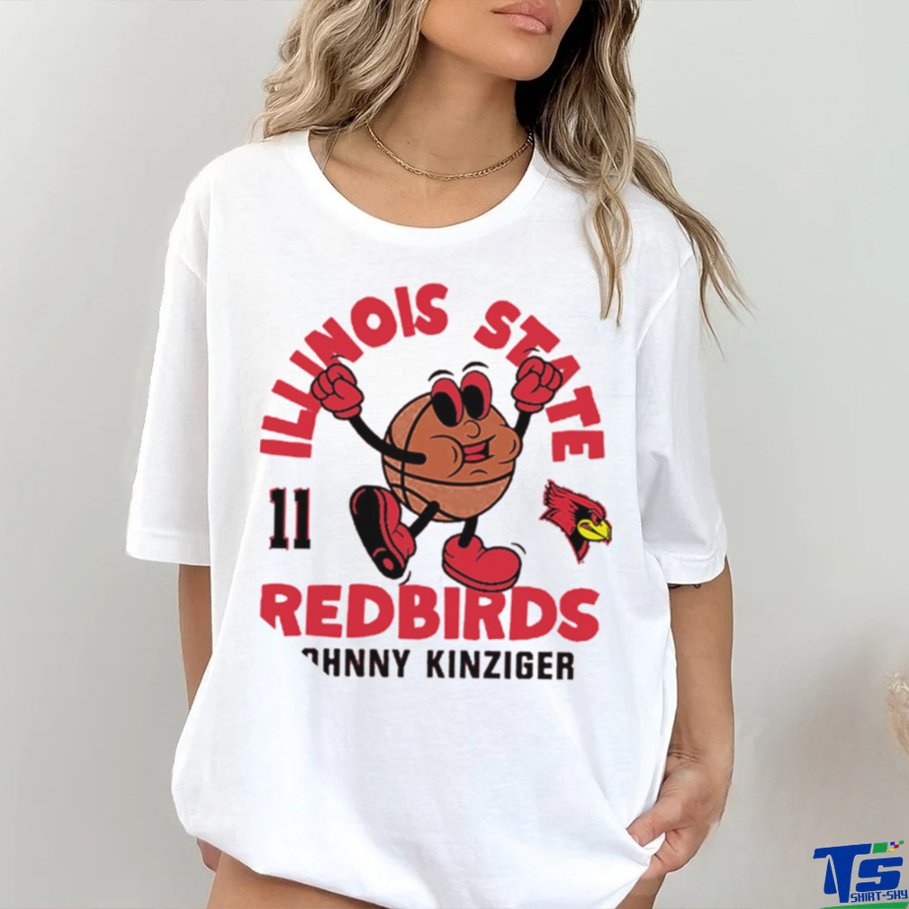 Illinois State Redbirds 11 Johnny Kinziger funny shirt Illinois State Redbirds 11 Johnny Kinziger funny shirt