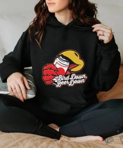 Illinois State Redbirds Bird Down beer down mascot hoodie, sweater, longsleeve, shirt v-neck, t-shirt