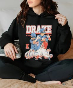 Illinois fighting illinI drake westcott 34 cartoon hoodie, sweater, longsleeve, shirt v-neck, t-shirt