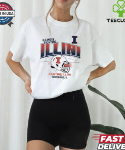 Illinois football helmet grid shirt