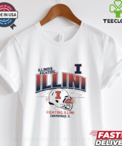 Illinois football helmet grid shirt 2 Illinois football helmet grid shirt