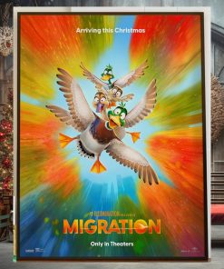 Illumination Presents Migration Movie Arriving In Theaters This Christmas Home Decor Poster Canvas
