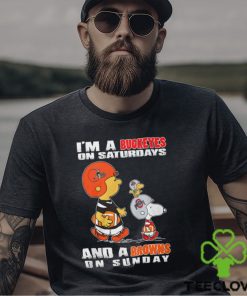 I'm A Buckeyes On Saturdays And A Browns On Sunday Shirt