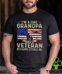 I'm A Dad Grandpa And Veteran Shirt Veterans day Vintage T Shirt