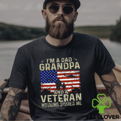 I’m A Dad Grandpa And Veteran Shirt Veterans day Vintage T Shirt