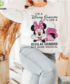 I’m A Disney Grandma It’s Like A Regular Grandma But More Magical Shirt