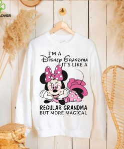 I’m A Disney Grandma It’s Like A Regular Grandma But More Magical Shirt