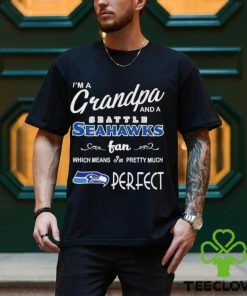 I’m A Grandpa And A Seattle Seahawks Pretty Much Perfect Shirt 2 I’m A Grandpa And A Seattle Seahawks Pretty Much Perfect Shirt