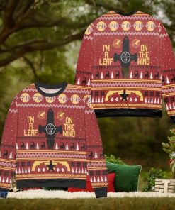 Im A Leaf On The Wind Serenity Ugly Christmas Sweater – Red