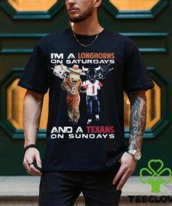 I’m A Longhorns On Saturdays And A Texas On Sundays T Shirt