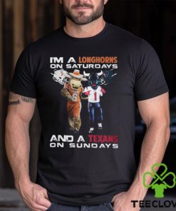 I’m A Longhorns On Saturdays And A Texas On Sundays T Shirt