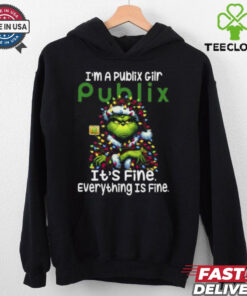Im A Publix Gilr Publix It's Fine Everything Is Fine Grinch Shirt Recovered