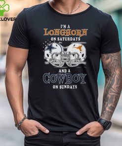 I'm A Texas On Saturdays & Dallas Cowboys Shirt Battle Football Shirt